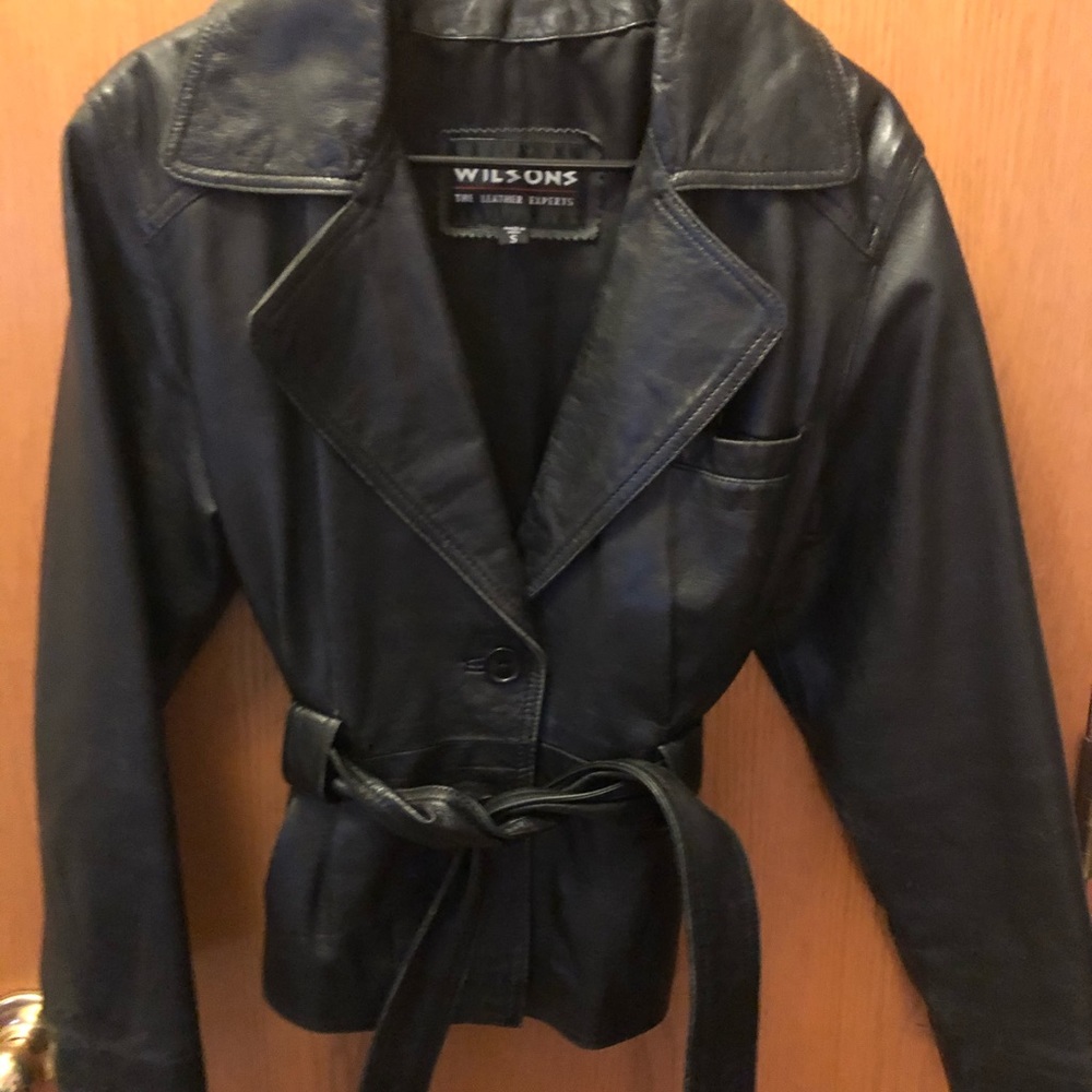 Wilson leather belted size small